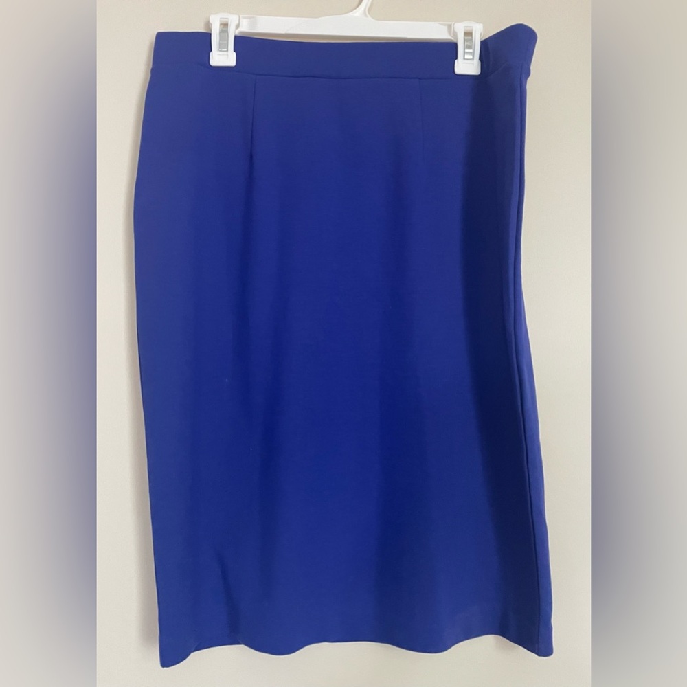 Mossimo Supply Co Blue Maxi Pencil Skirt